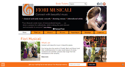 Desktop Screenshot of fiori-musicali.com